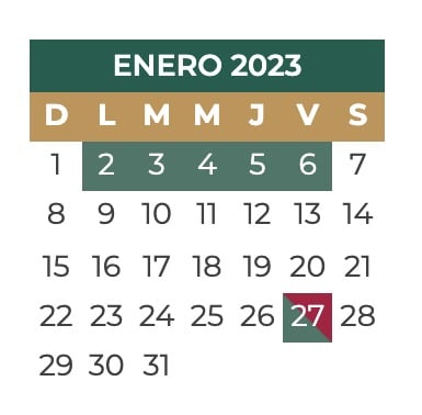 Calendario SEP