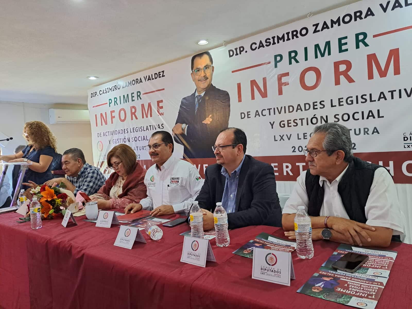 Casimiro Zamora en informe