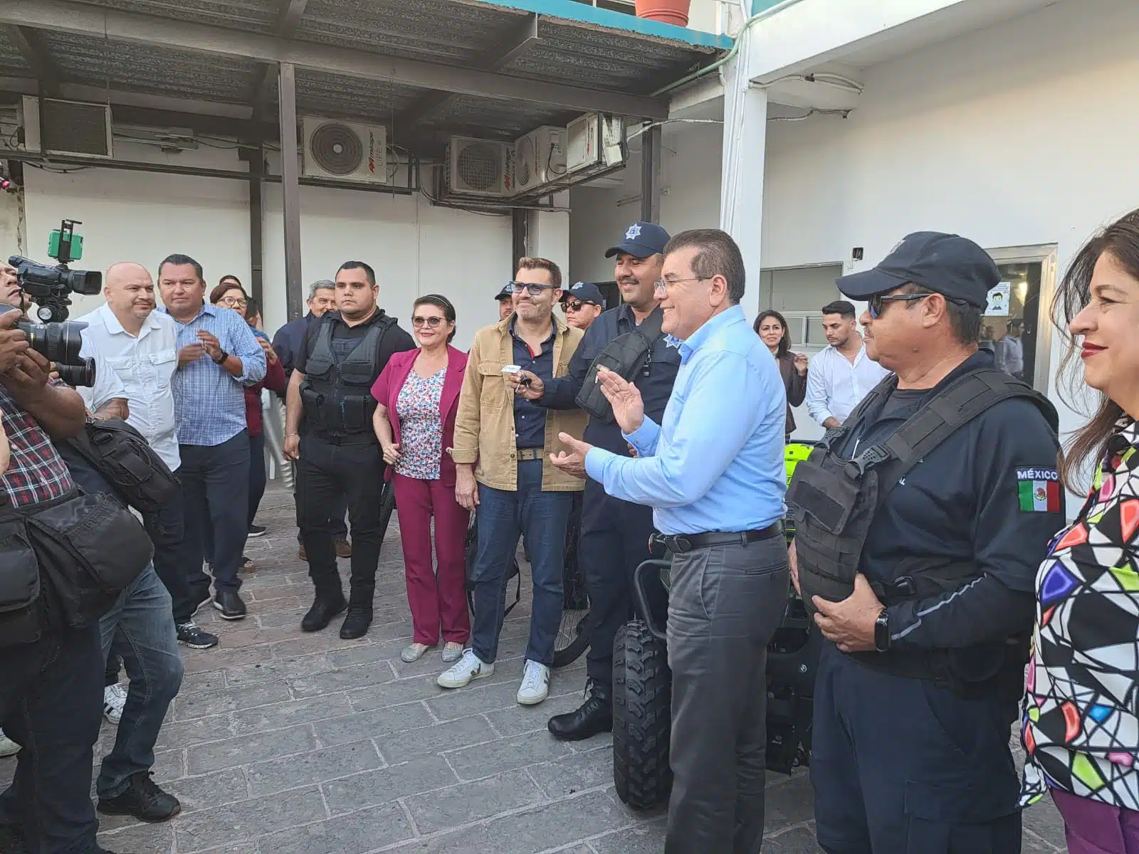 Fortalecen programa de seguridad del Centro Histórico de Mazatlán