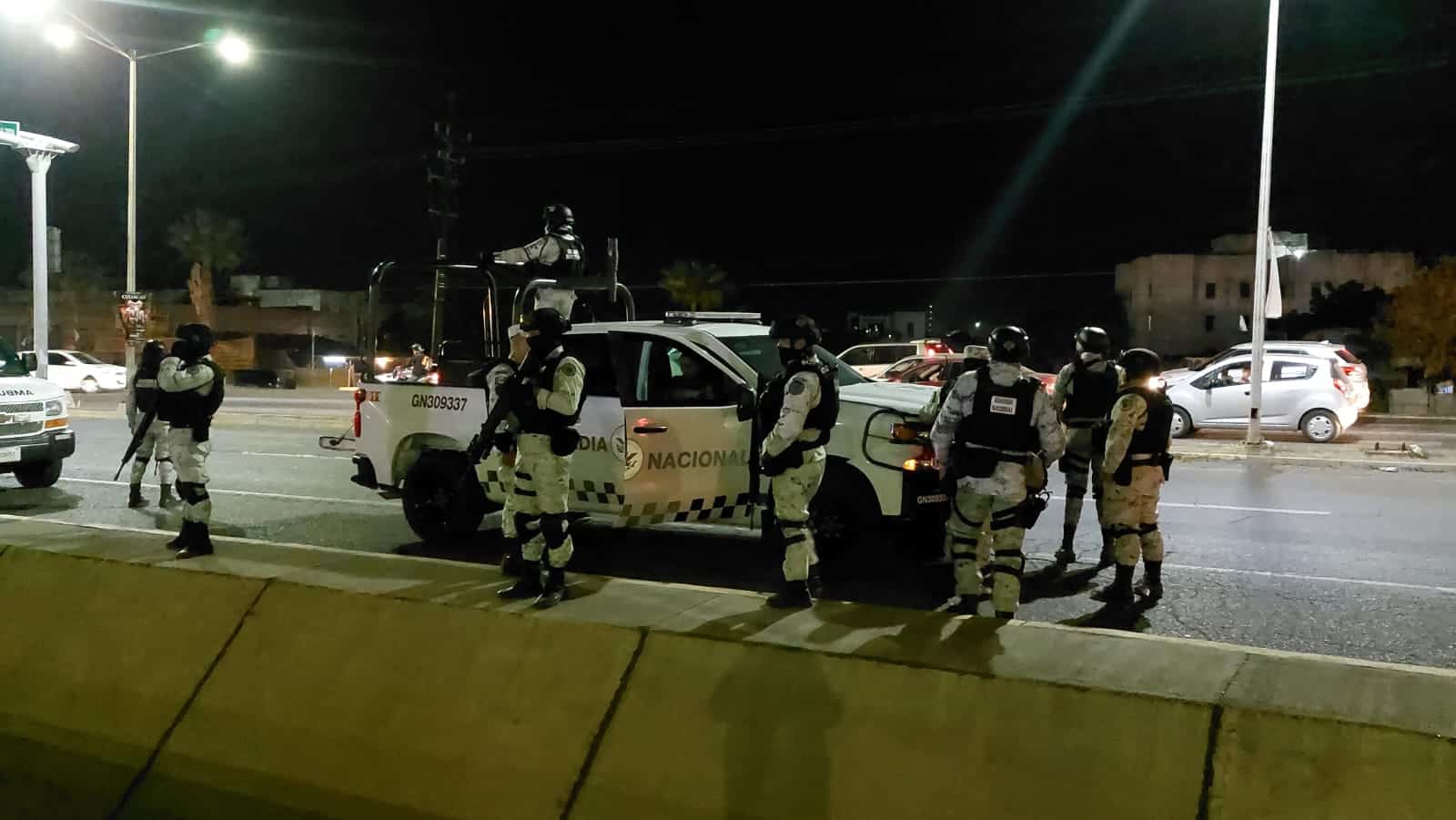 Choque Guardia Nacional