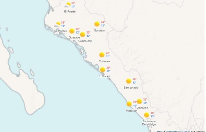 Clima Sinaloa
