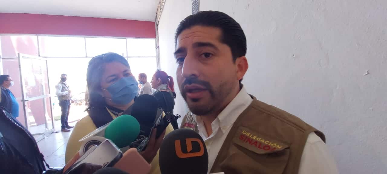 Omar López Campos, delegado de Programas de Bienestar en Sinaloa.