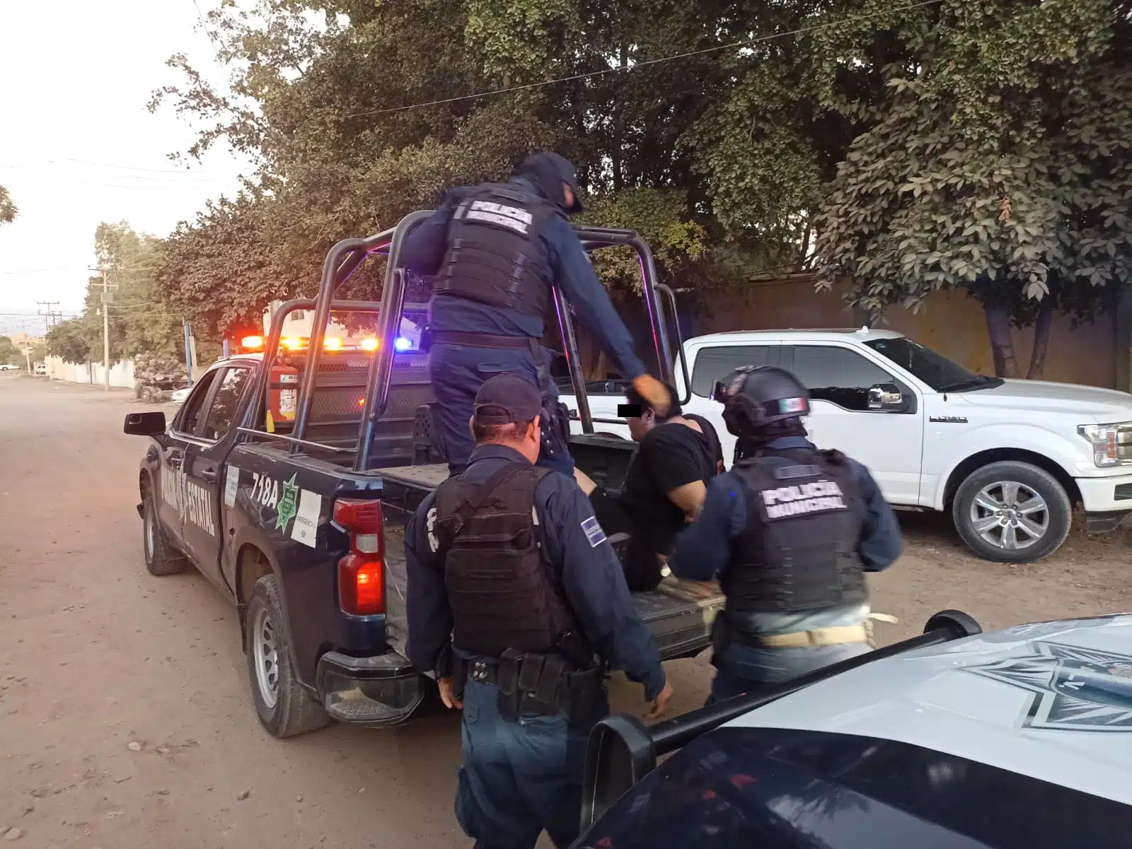 Detenido Policíaca Guamúchil