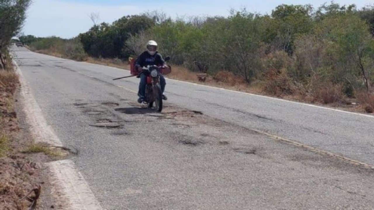 El Colorado Ahome Carretera rehabilitación