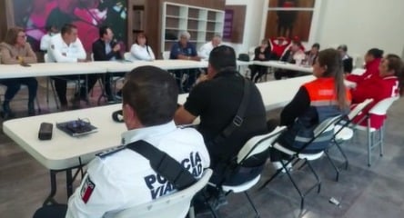 En alerta se encuentran autoridades municipales