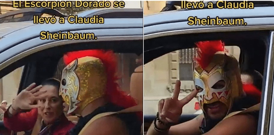Escorpión Dorado Sheinbaum