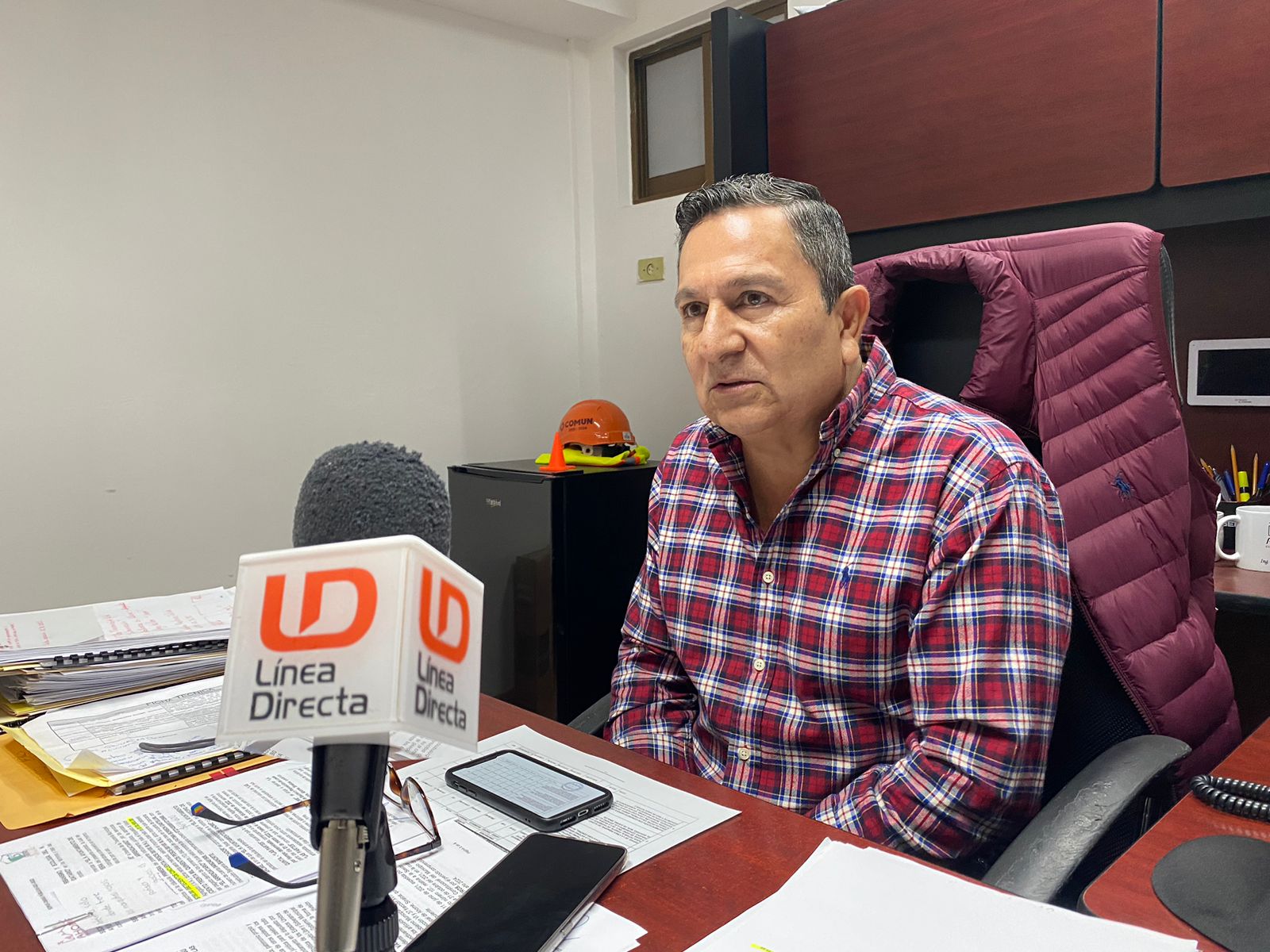 Jaime Barrera Romero, secretario de Obras Públicas.