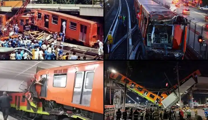Estos son los últimos accidentes del Metro de la CDMX; del 2020 al 2023