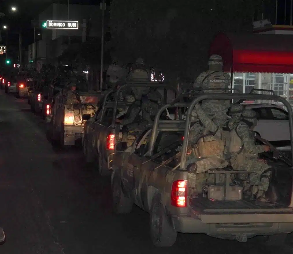Ejército Mexicano en Culiacán