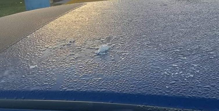 Frío Escarcha Hielo Heladas Clima Sinaloa Guasave