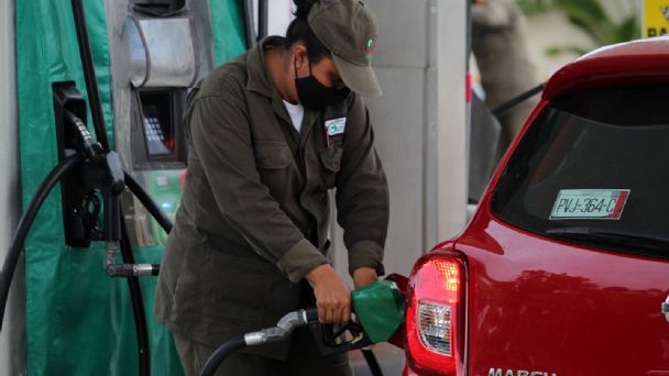 Gasolinas méxico 15 de enero