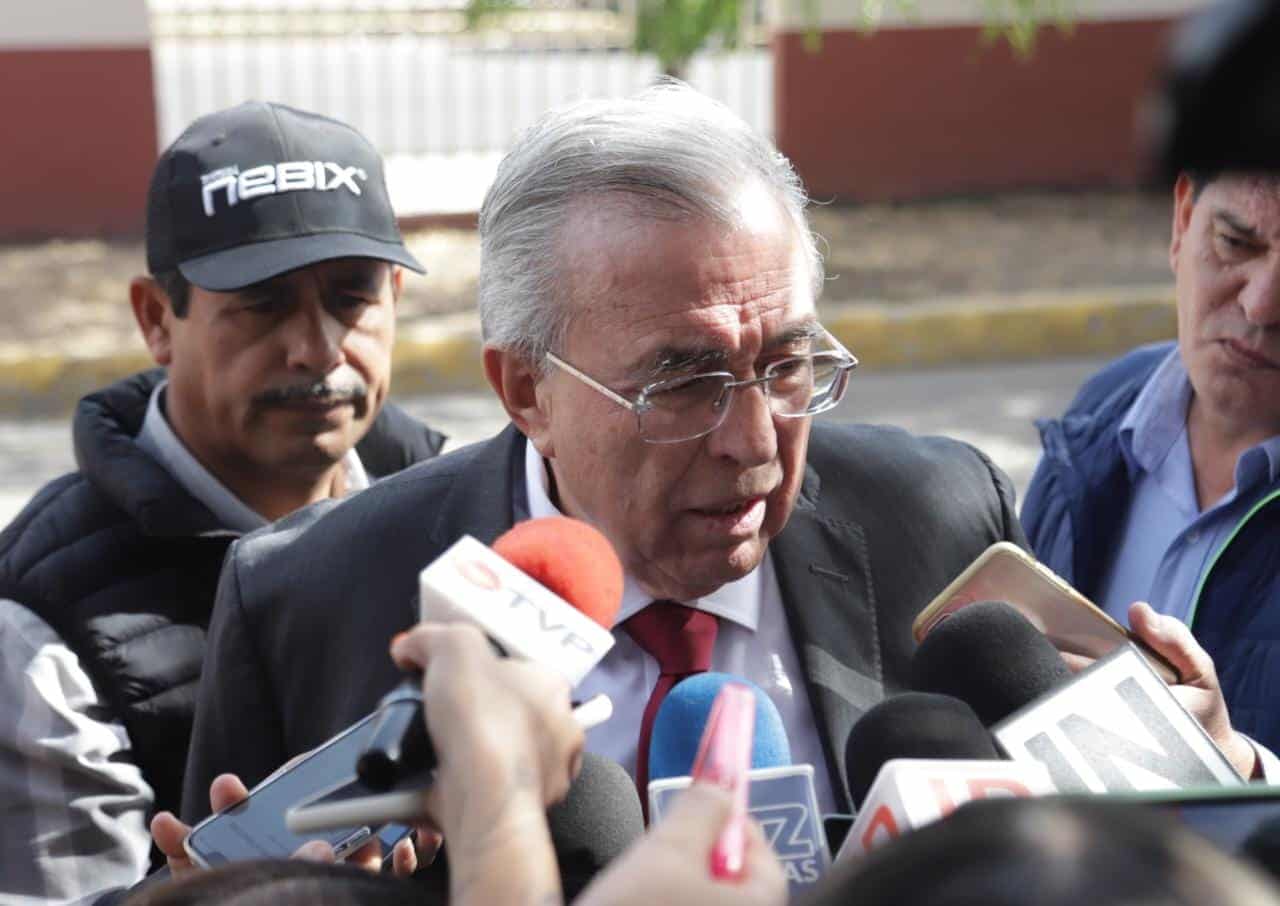 Gobernador Rubén Rocha Moya