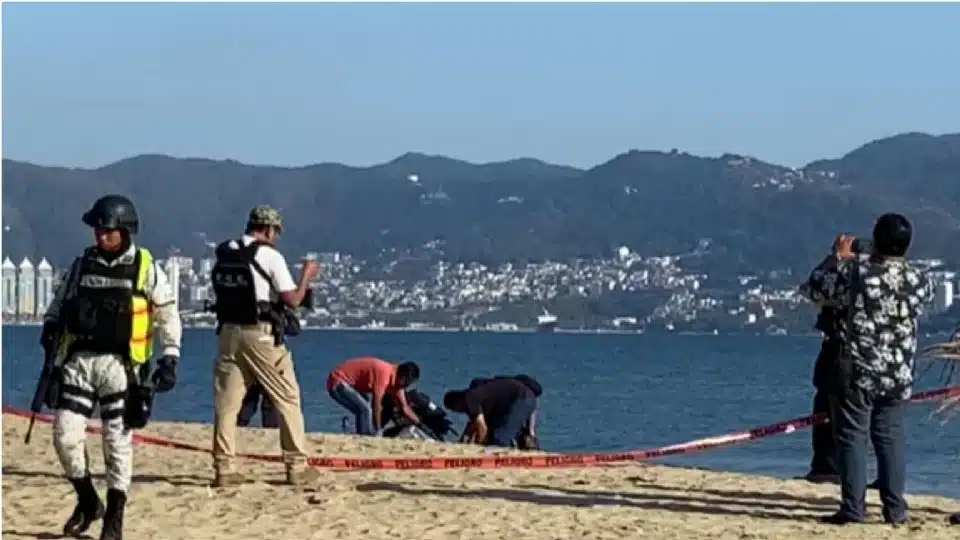 Hombre asesinado playas Acapulco