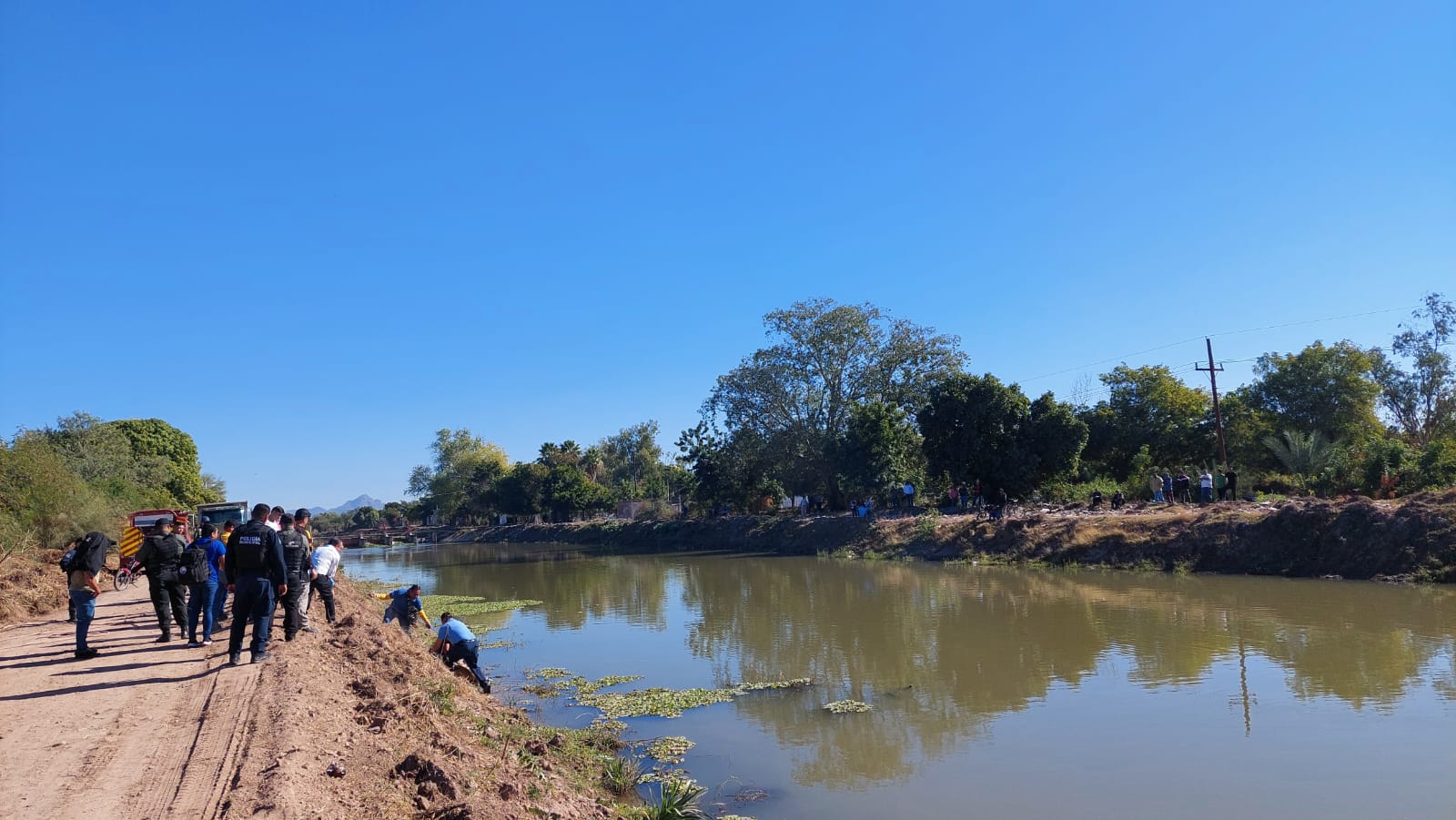 Hombre muerto El Fuerte Canal