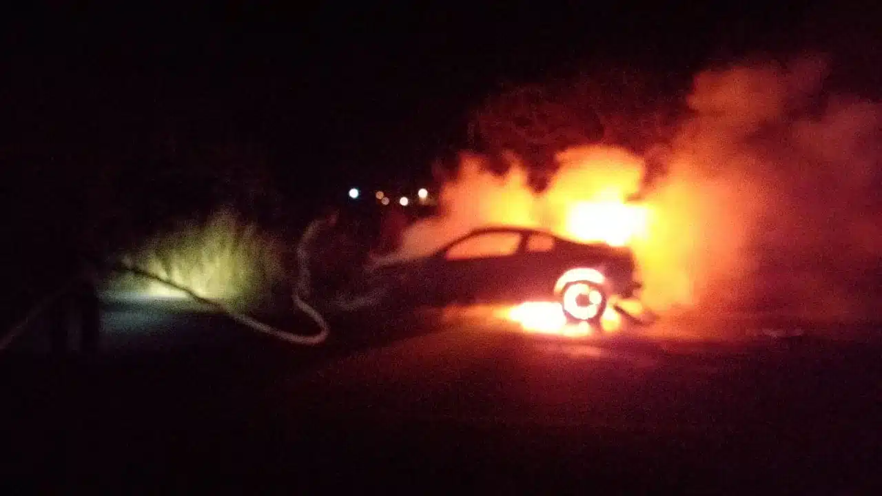 Incendio de carro