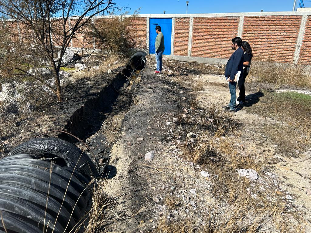 Incendio en manglar causa daños en la descarga de planta
