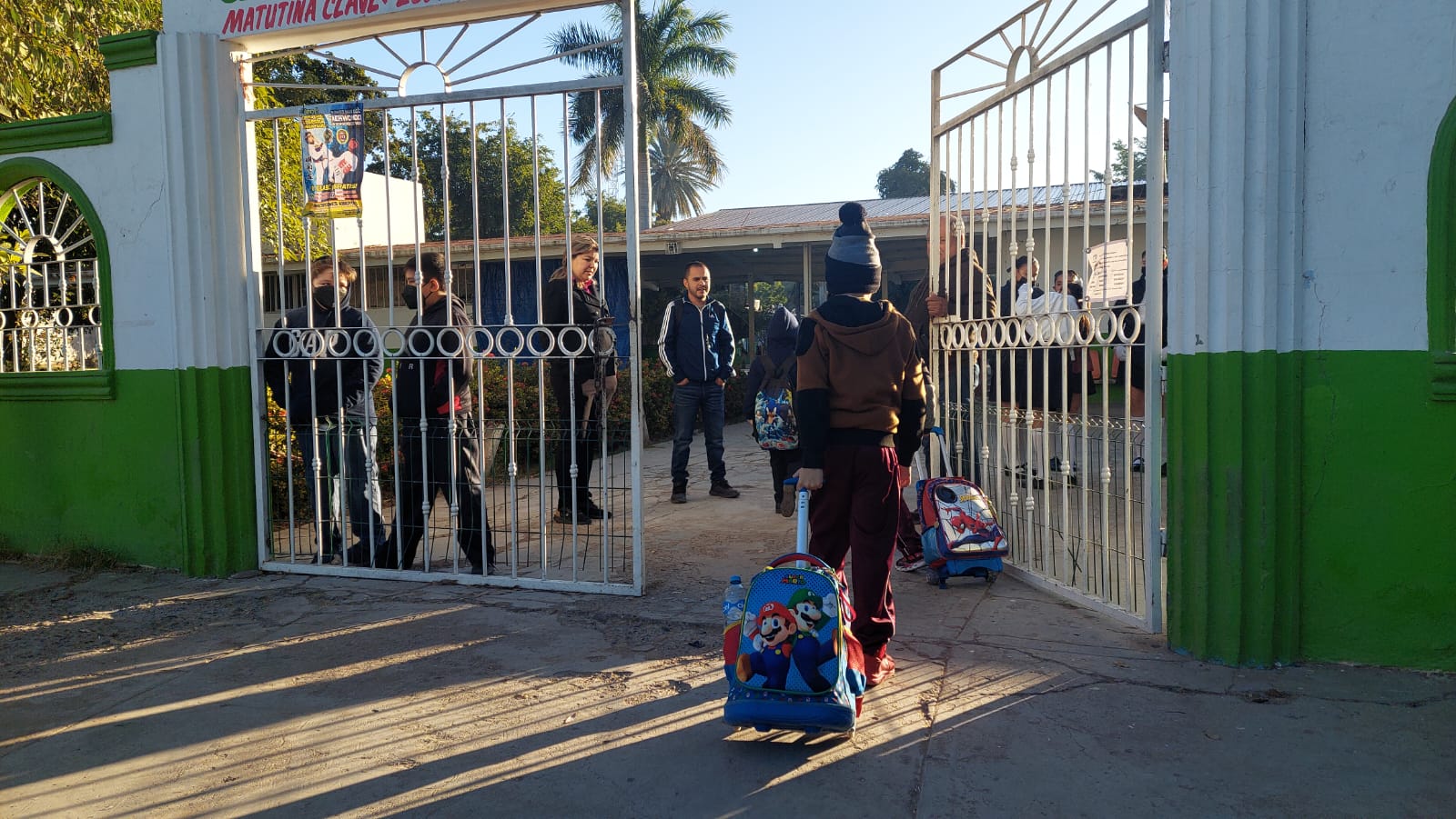 Invierno, escuelas