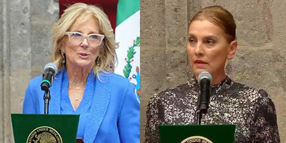 Jill Biden y Beatriz Gutiérrez