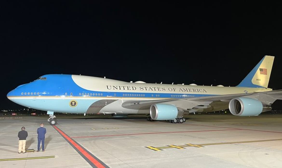 Joe Biden despegará en su avión presidencial desde AICM hacia EU