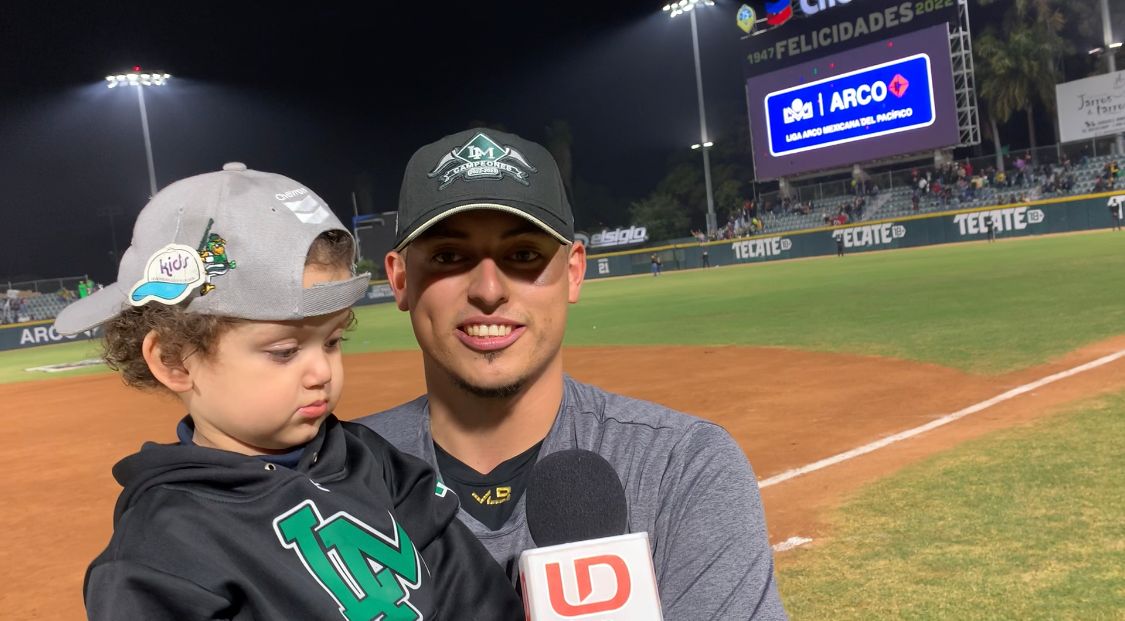 Juan Bernabé Uriarte tras ser nombrado MVP en la Serie Final de la LMP