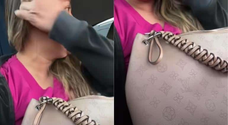 VIDEO: ¡Qué abuso! Empleada doméstica recibe una bolsa Louis Vuitton, pero era falsa