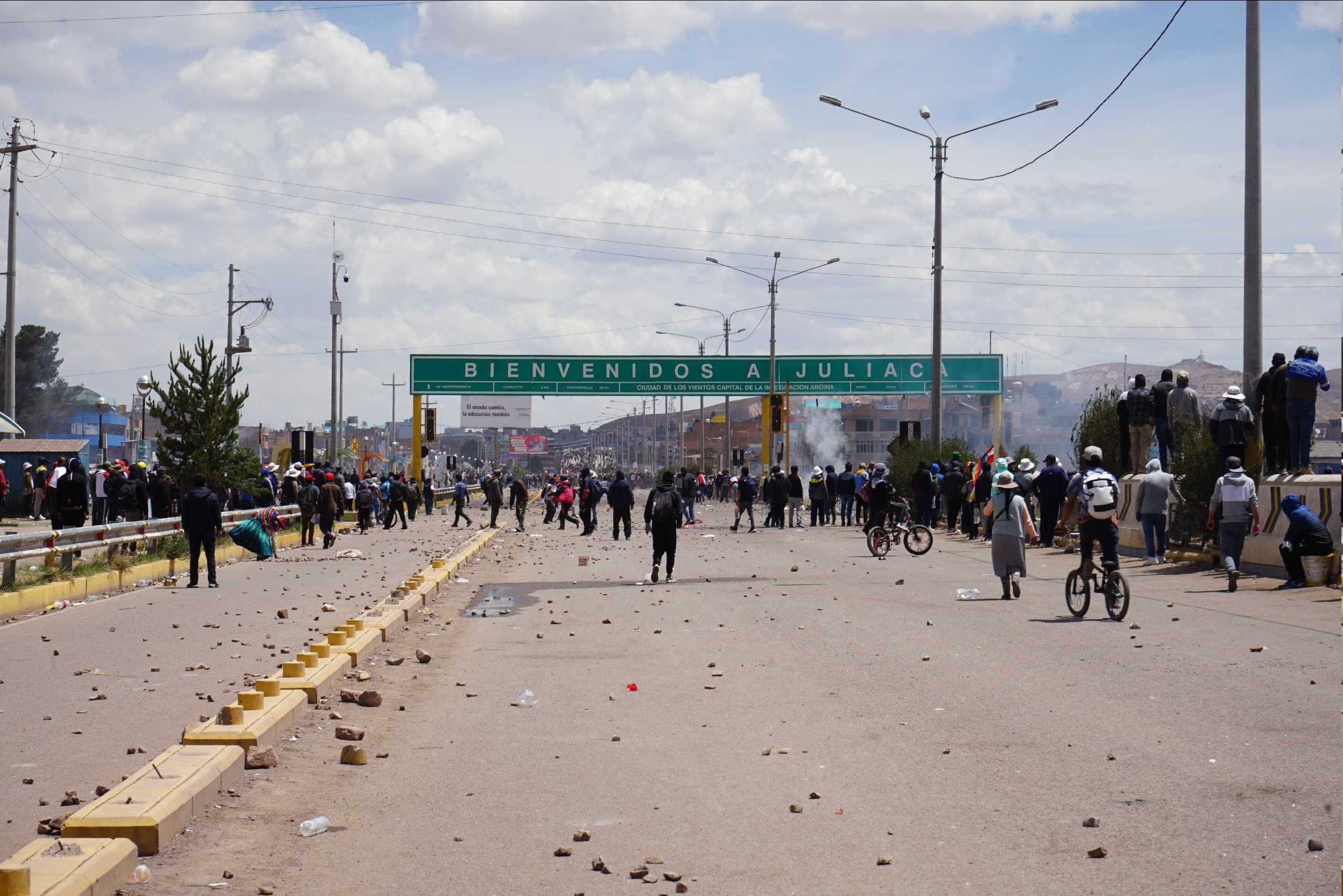 Manifestaciones en Puno, Perú