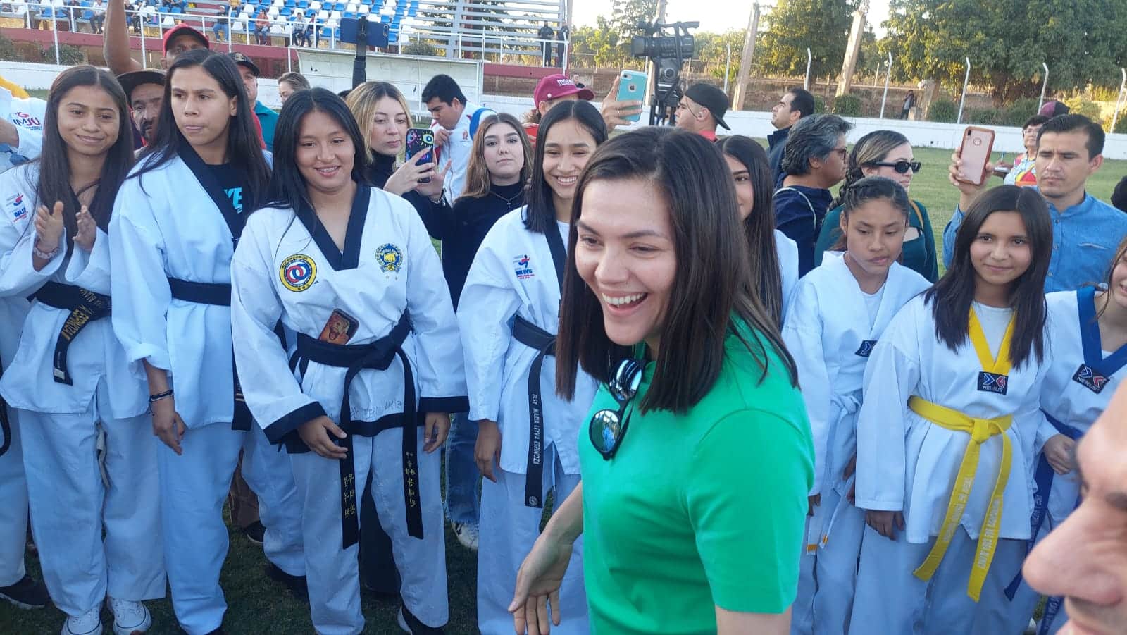 María del Rosario Espinoza, en su homenaje