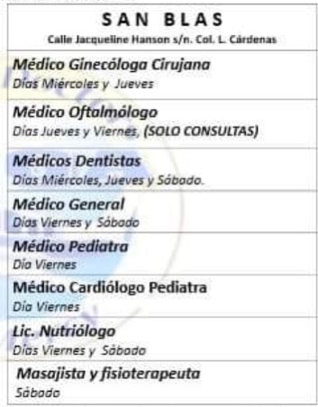Médicos Voladores-clinica-San-Blas