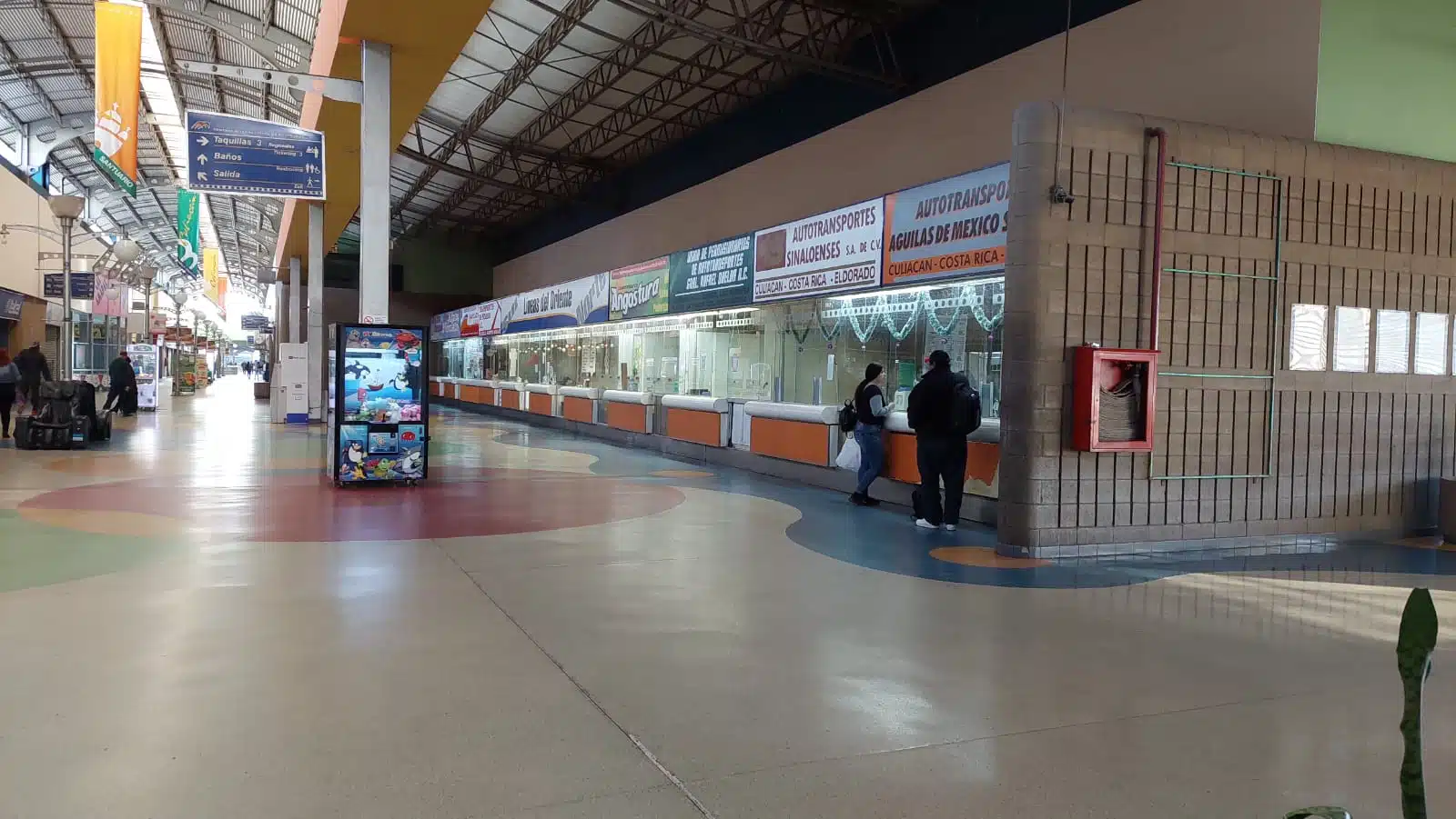 Miedo a viajar pasaje Central de Autobuses de Culiacán