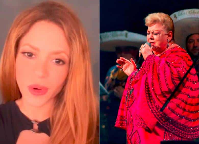 Paquita la del Barrio, team Shakira; estoy contigo porque soy mujer