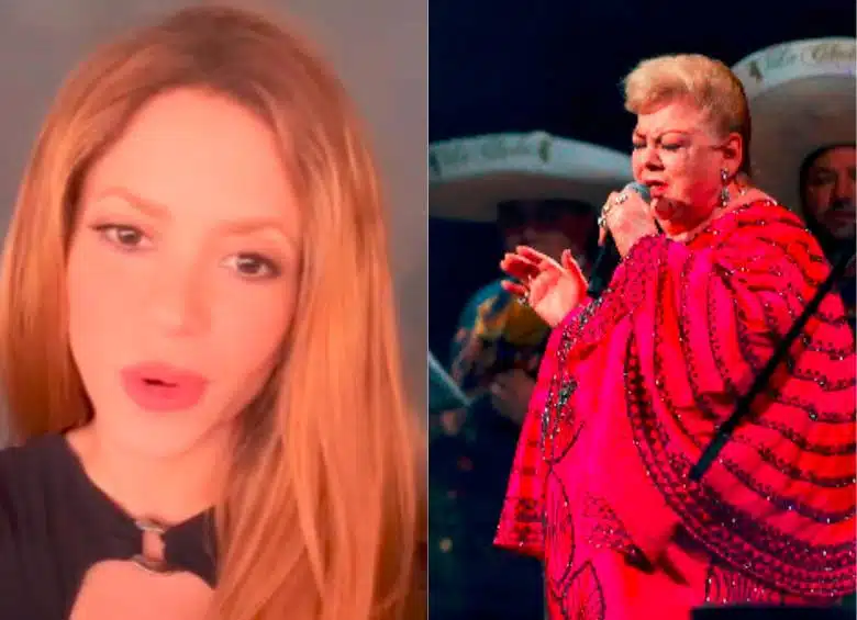 Paquita la del Barrio, team Shakira; estoy contigo porque soy mujer