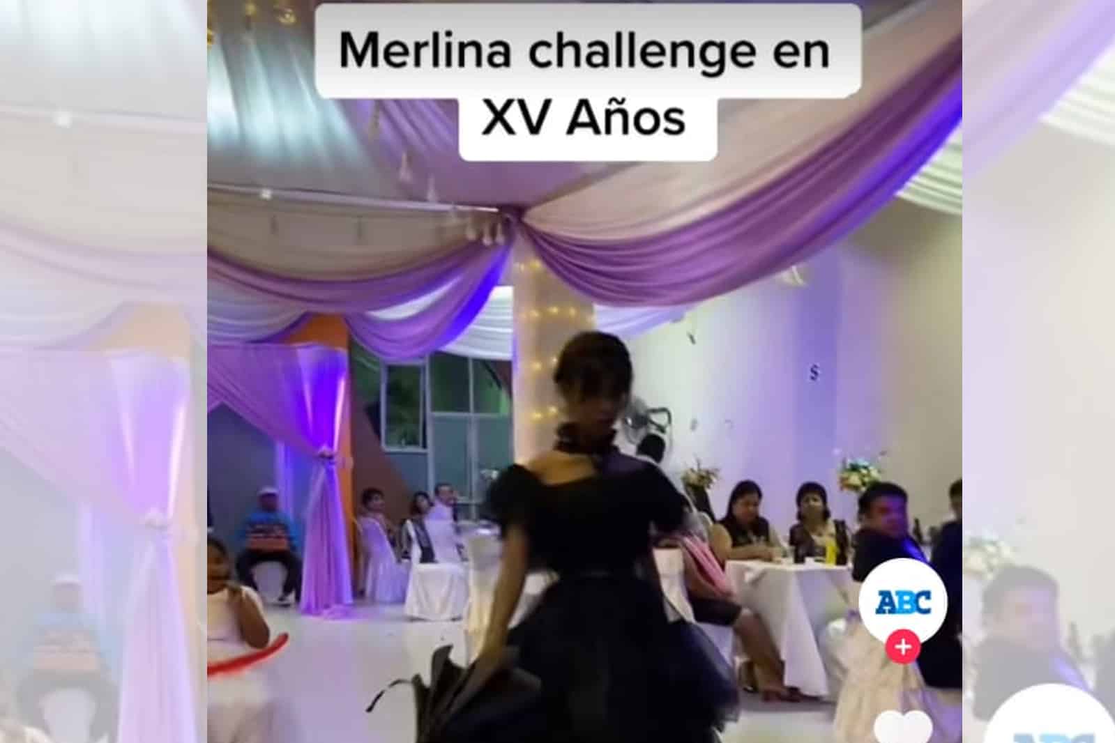 Quinceañera se viraliza tras bailar Wednesday