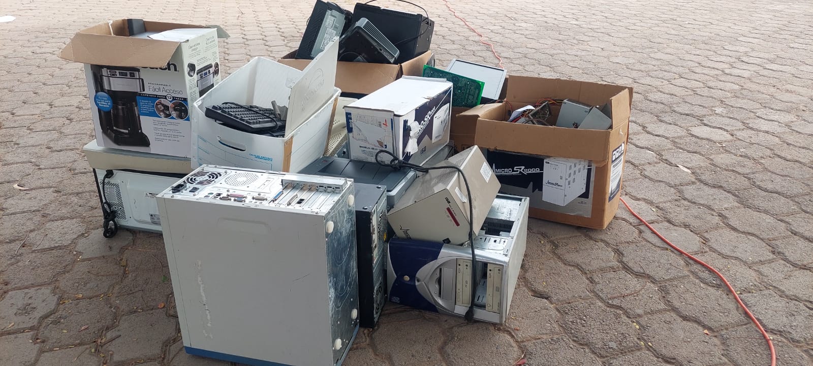 Reciclacción Los Mochis Basura Electrónica Accionarse Medio Ambiente Contaminación