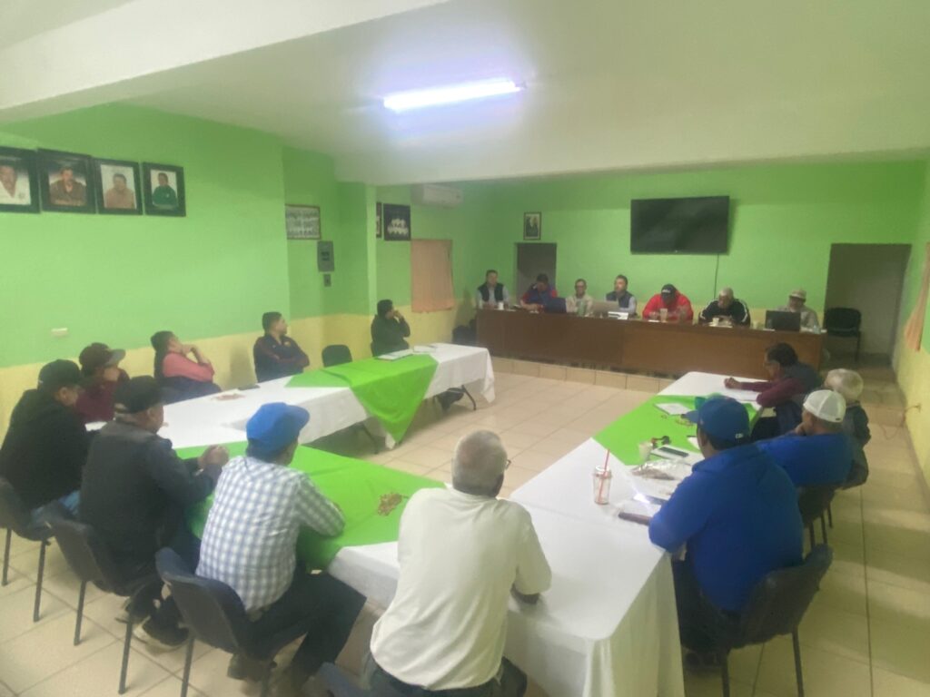 Reunión Liga de Béisbol Clemente Grijalva