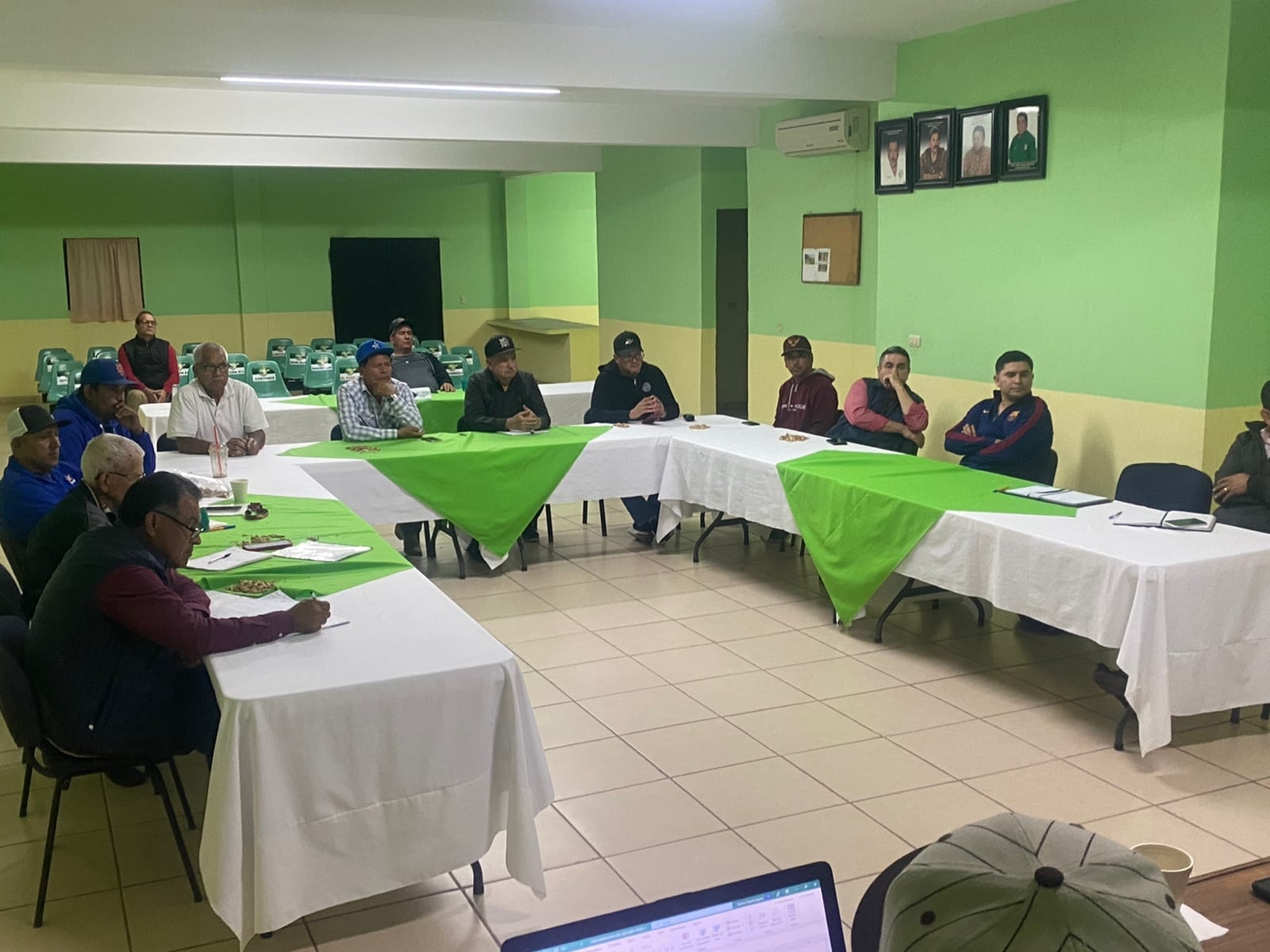 Reunión Liga de Béisbol Clemente Grijalva