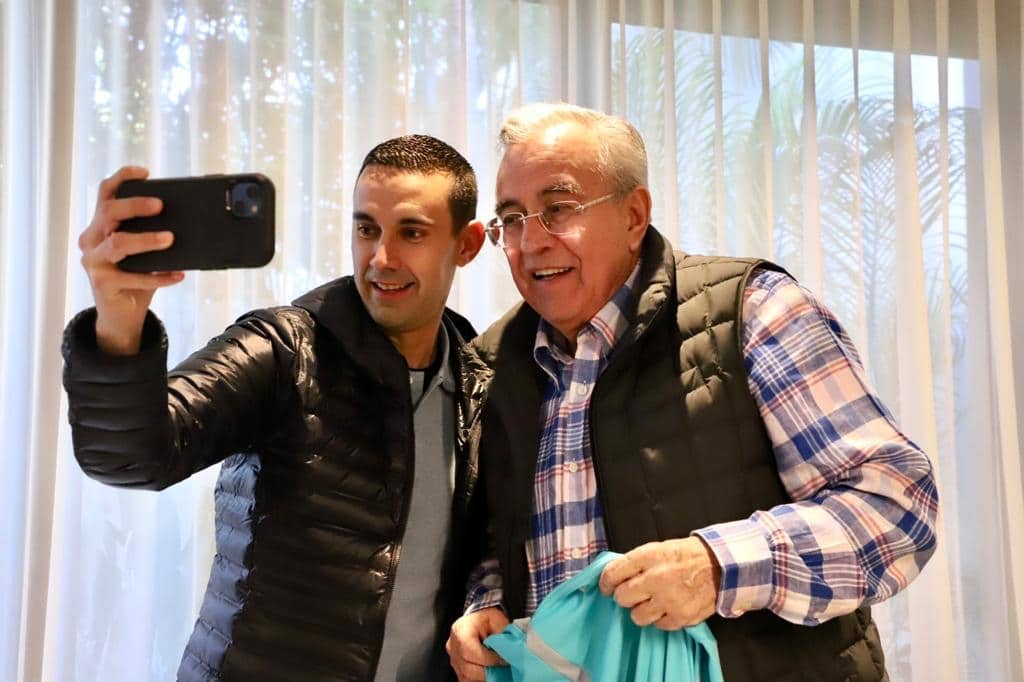 Rocha Moya recibe a Cesar Ramos (1)