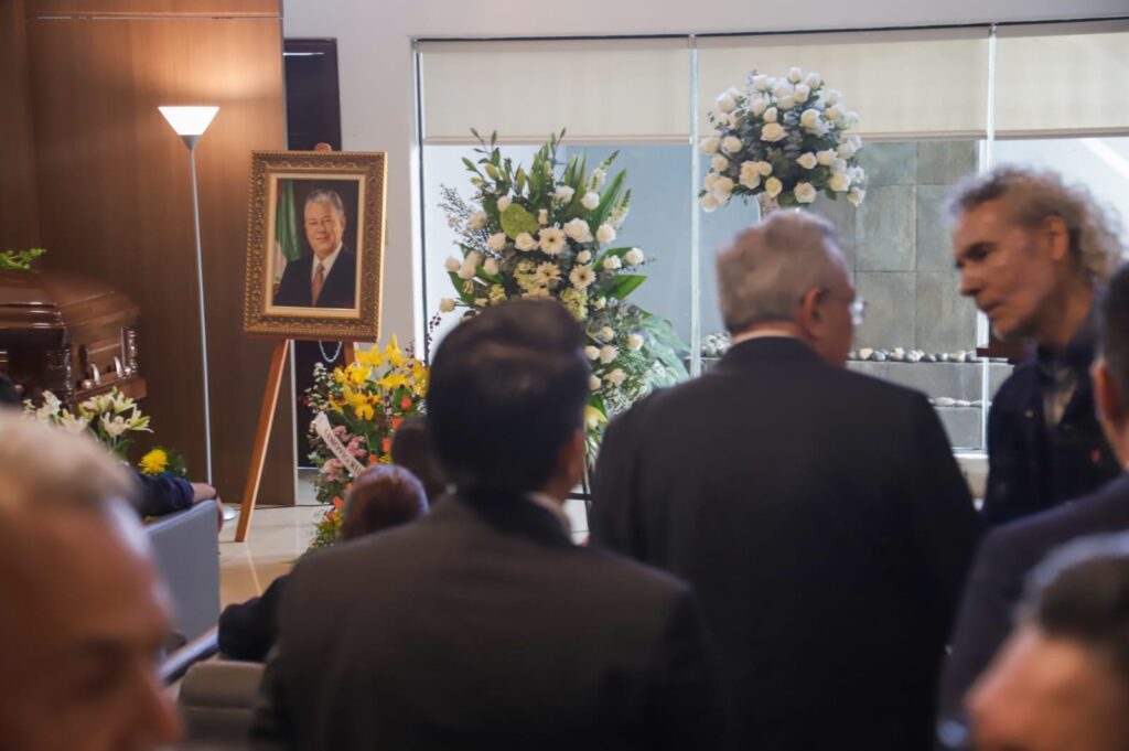 Rubén Rocha Moya, Funeral Jesús Aguilar Padilla