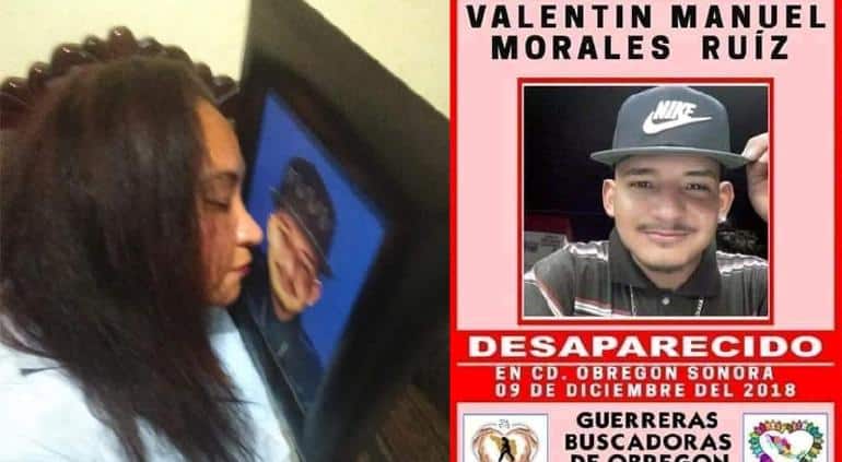 Maribel localiza el cuerpo de su hijo en Sonora; tenía 4 años de haber desaparecido