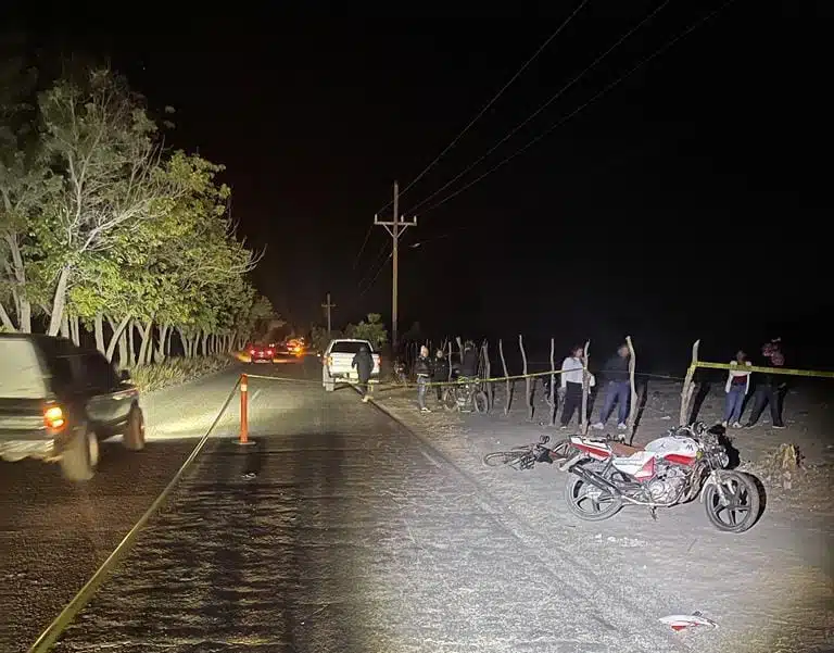 Muere ciclista al ser atropellado por un motociclista en Camajoa, El Fuerte