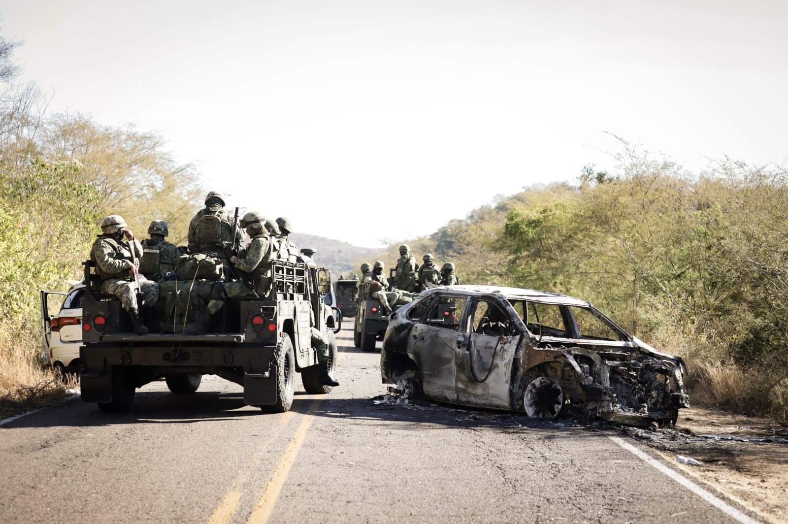 El camino a Jesús María: Vestigios del infierno de la guerra entre narcos y militares 