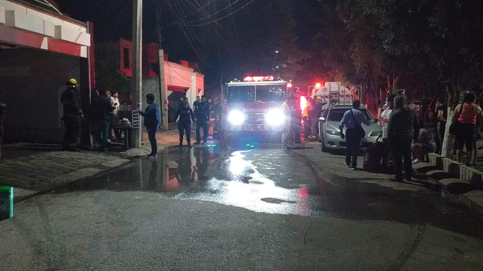 Incendio en vivienda de Culiacán deja pérdidas materiales
