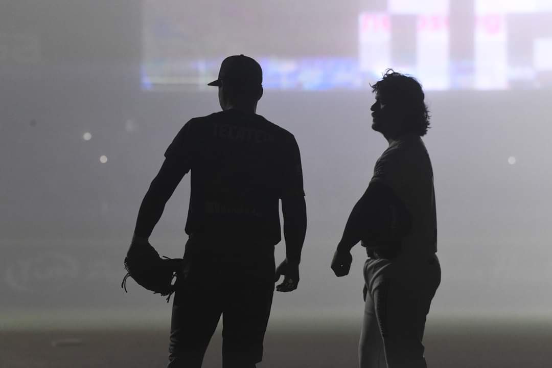 ¡La neblina no cedió! Alfredo Arámburo habla sobre el juego pospuesto entre Naranjeros y Algodoneros