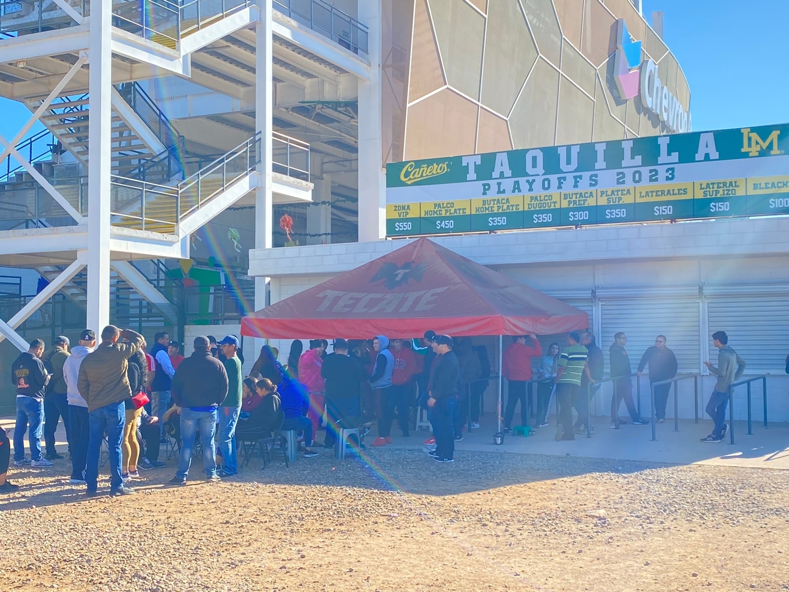¡Atención aficionados! Venta de boletos a las 10:00 am en la casa de los Cañeros