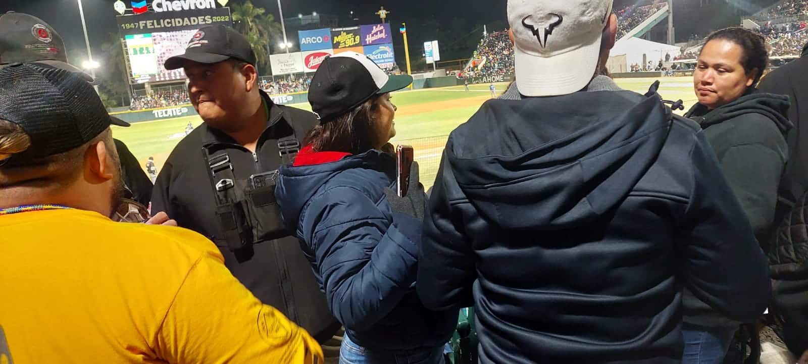 Saldo blanco en el partido de beisbol entre Cañeros y Algodoneros 
