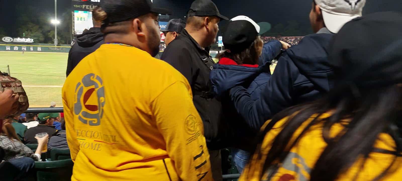 Saldo blanco en el partido de beisbol entre Cañeros y Algodoneros