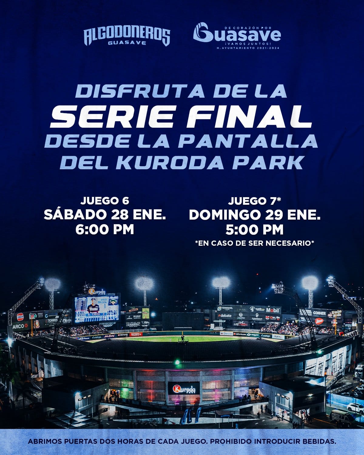 ¿No alcanzaste boletos en Los Mochis? Algodoneros te tiene una opción para disfrutar de la final de la LMP