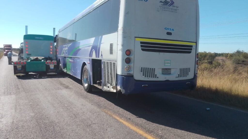 accidente-góndola y autobús por la México 15