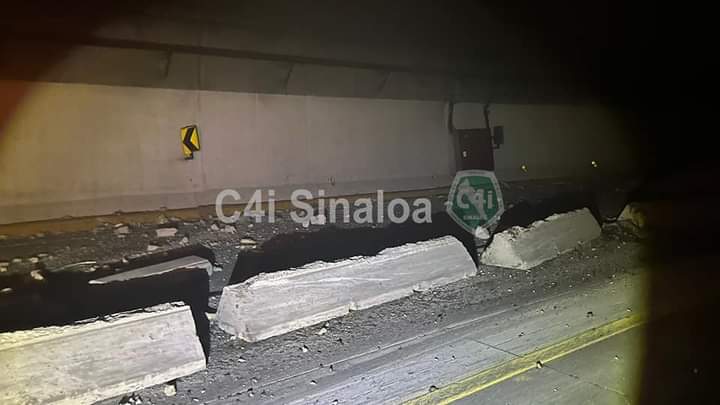 autopista Mazatlán-Durango-choque