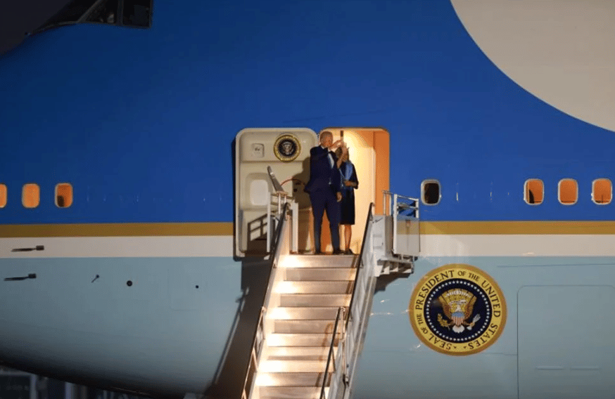 Joe Biden en el AICM