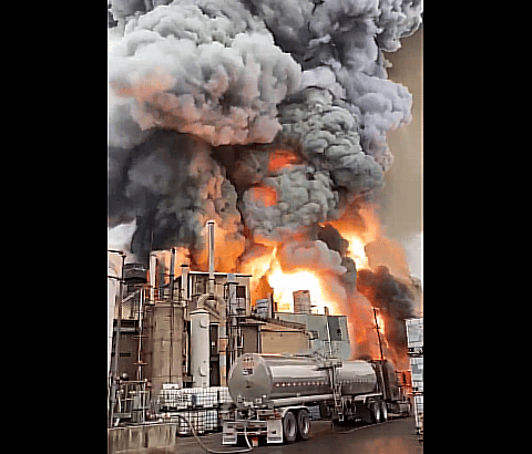 Incendio planta de Chicago